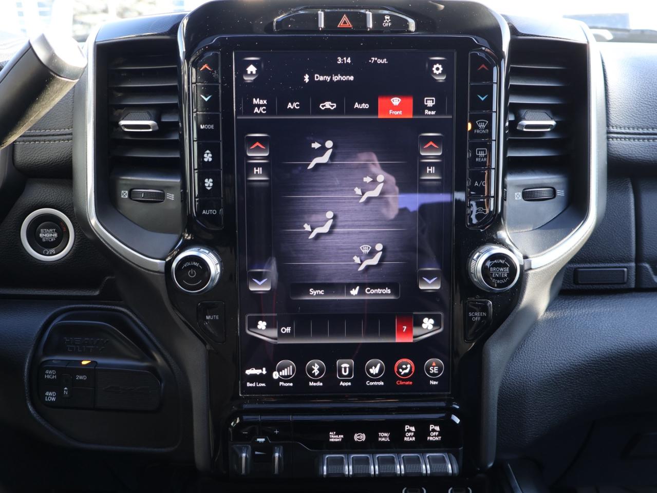 2021 RAM 2500 LARAMIE 4WD DIESEL CERTIFIED *DODGE MAINTAIN* CAMERA NAV BLUETOOTH LEATHER HEATED SEATS SUNROOF CRUISE ALLOYS Photo