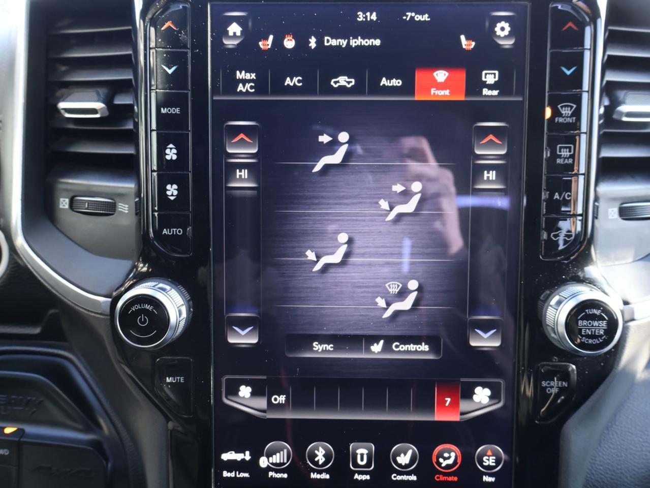 2021 RAM 2500 LARAMIE 4WD DIESEL CERTIFIED *DODGE MAINTAIN* CAMERA NAV BLUETOOTH LEATHER HEATED SEATS SUNROOF CRUISE ALLOYS Photo