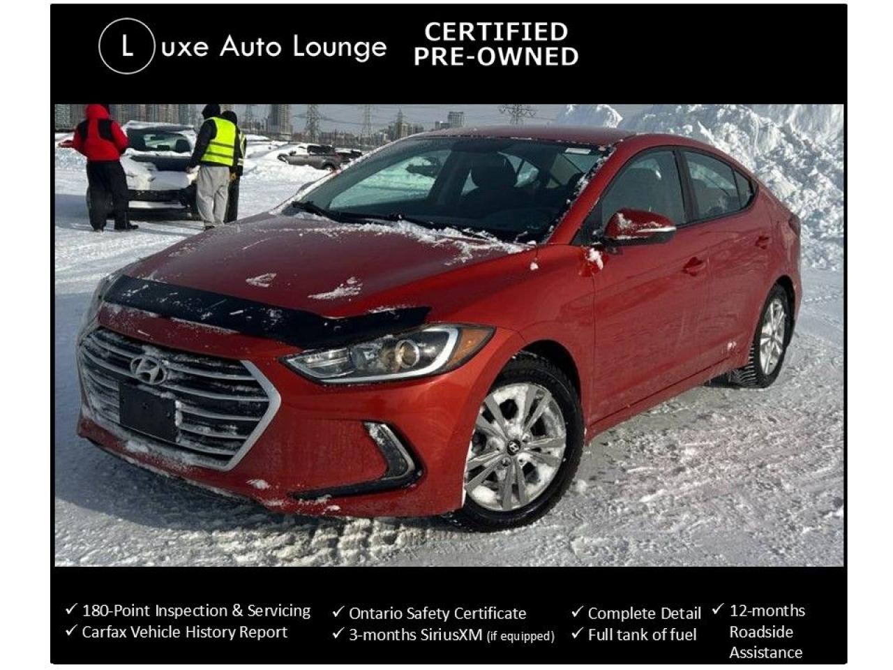 2018 Hyundai Elantra GL - ONLY 72K! AUTO, HEATED SEATS, BACK-UP CAMERA!