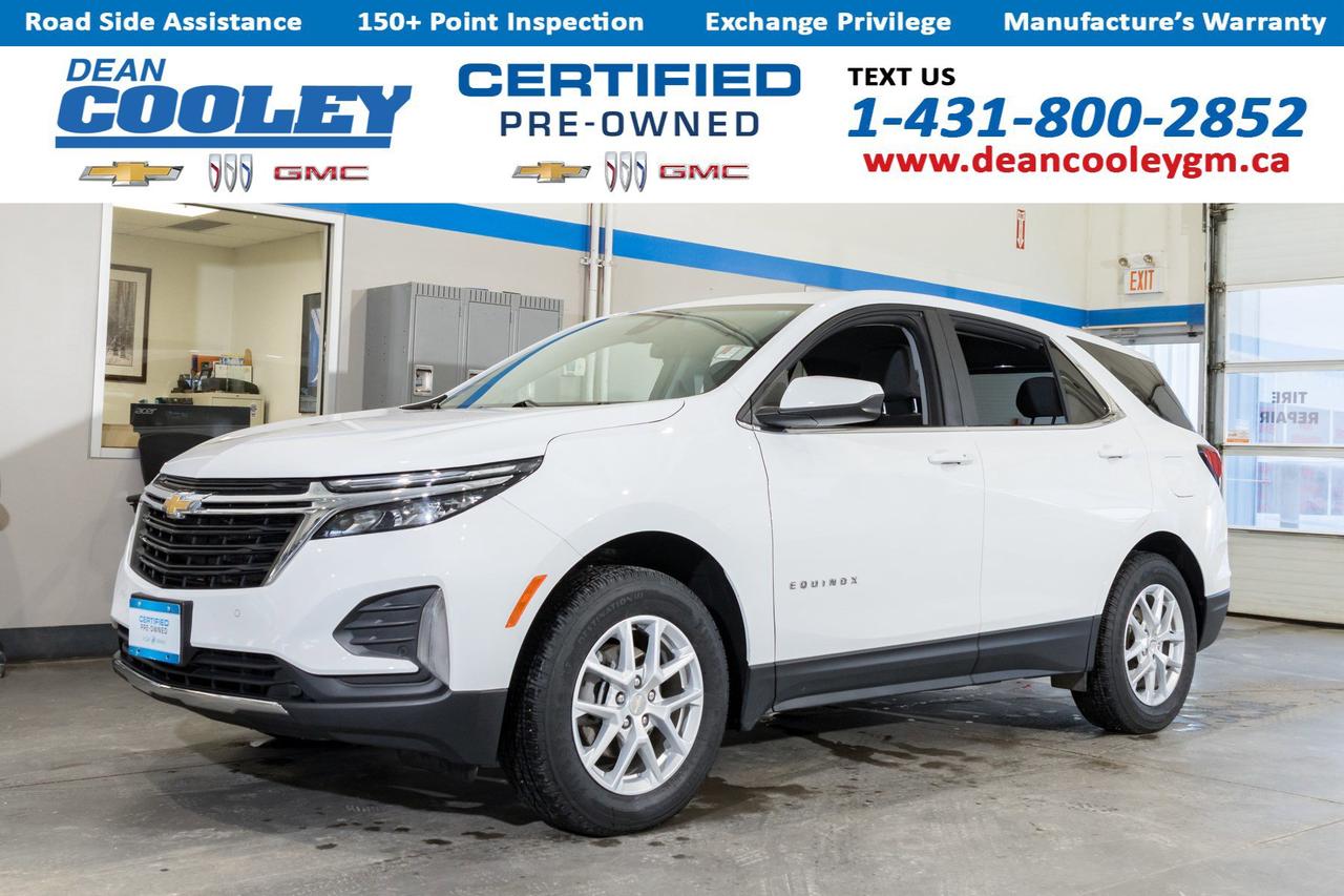 All Wheel Drive, Power Liftgate, Heated Front Seats, Rear Parking Aid, Blind Spot Monitor, Lane Departure Warning, Bluetooth Connection  Experience the versatile 2024 Chevrolet Equinox LT in the heart of Dauphin. This sport utility vehicle is designed to meet all your driving needs with exceptional features like All Wheel Drive and a Power Liftgate for effortless cargo access. The comfort of Heated Front Seats and a Bluetooth Connection ensures a cozy and connected ride. Safety is prioritized with advanced features such as Rear Parking Aid, Blind Spot Monitor, and Lane Departure Warning, making every journey safer and more enjoyable. This Equinox is perfect for those seeking comfort, convenience, and peace of mind in every drive.  At Dean Cooley GM, weve been serving the Parkland area since 1995, proudly contributing to the areas automotive needs for almost three decades. Specializing in Chevrolet, Buick, and GMC vehicles, along with certified pre-owned options, we take pride in matching you with the perfect vehicle to suit your needs. Our in-house financial experts are dedicated to simplifying the financing and leasing process, offering personalized solutions. At the heart of our operation lies our service department, complete with a cutting-edge collision and glass center. Here, we service all makes and models with meticulous precision and care. We also have a comprehensive parts department, stocked with essential parts, accessories, and tires all conveniently located under one roof. Visit us today at 1600 Main Street South in Dauphin and experience a new standard in the automotive industry.