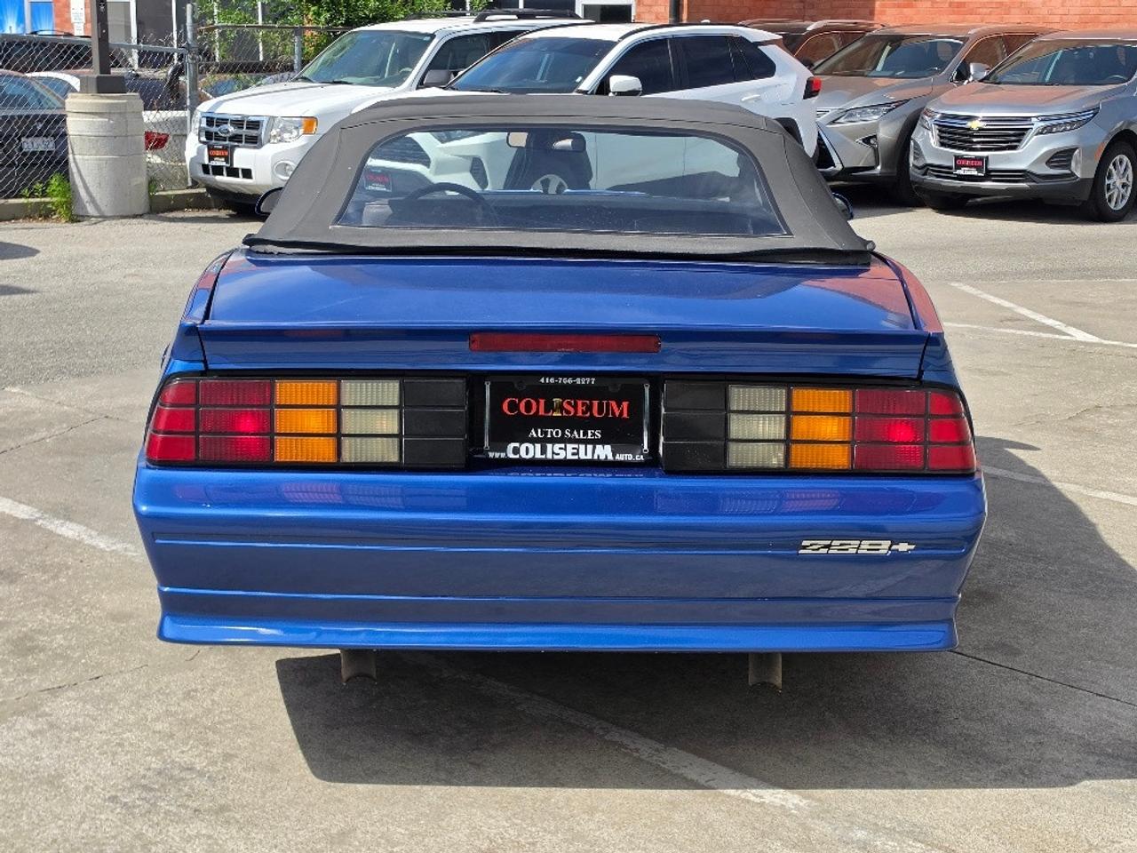 1991 Chevrolet Camaro Z28 CONVERTIBLE Photo4