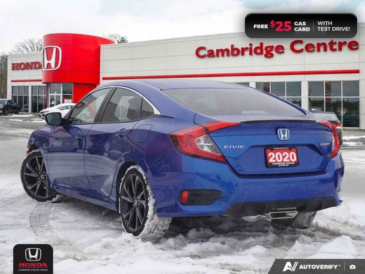 2020 Honda Civic Sport REMOTE STARTER | REARVIEW CAMERA | APPLE CARPLAY™/ANDROID AUTO™ Photo