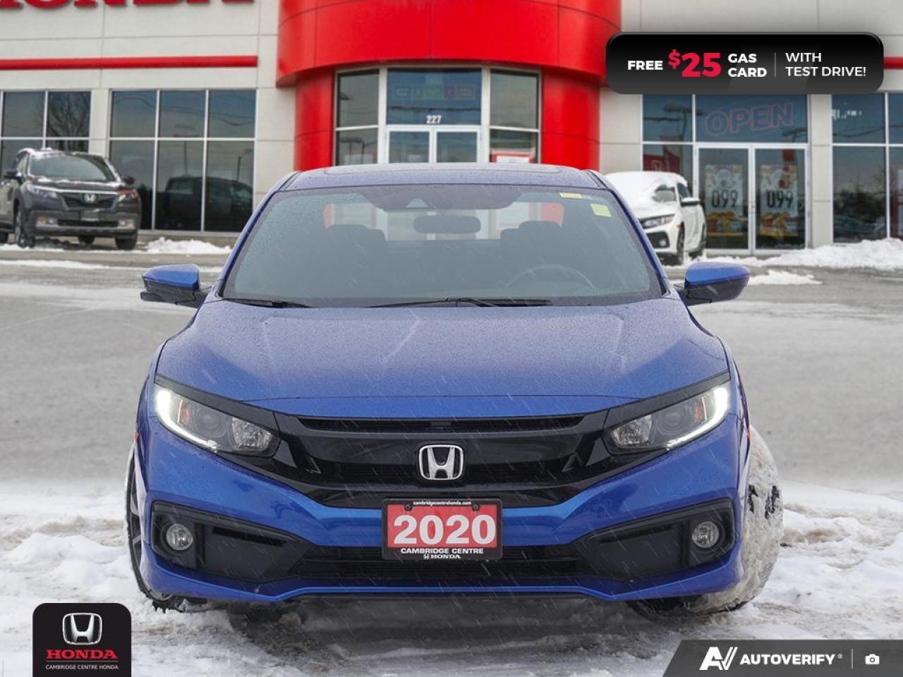 2020 Honda Civic Sport REMOTE STARTER | REARVIEW CAMERA | APPLE CARPLAY™/ANDROID AUTO™ Photo