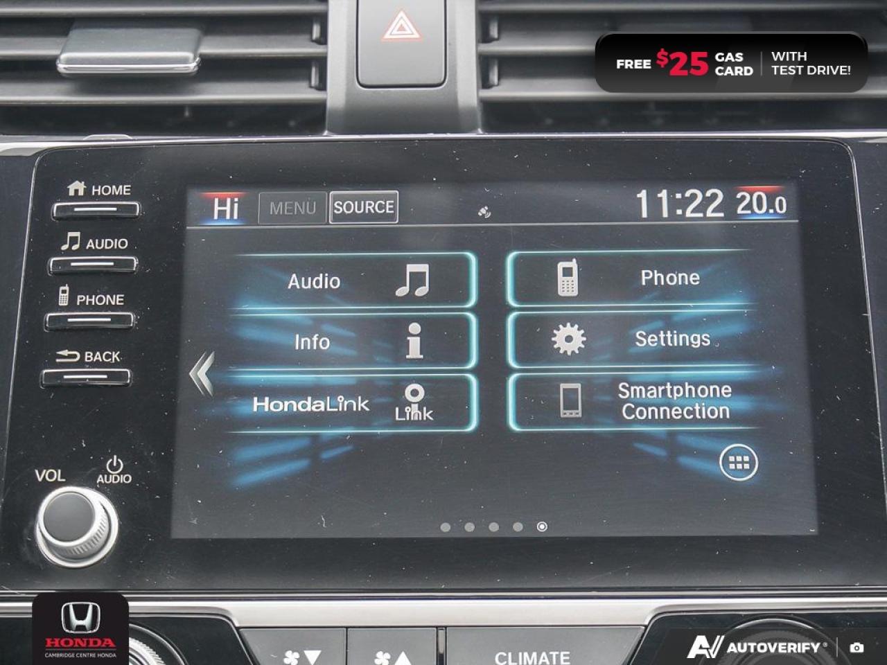 2020 Honda Civic Sport REMOTE STARTER | REARVIEW CAMERA | APPLE CARPLAY™/ANDROID AUTO™ Photo