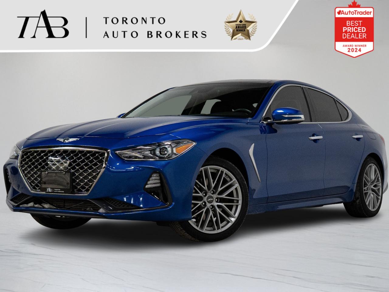 2020 Genesis G70 2.0T | ELITE | AWD | SUNROOF | LEXICON SOUND Photo0