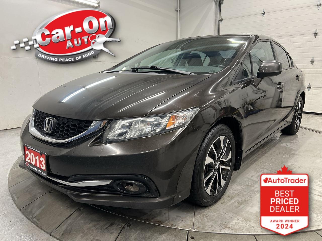 2013 Honda Civic EX | LOW KMS|SUNROOF | HTD SEATS |ALLOYS |REAR CAM Photo0