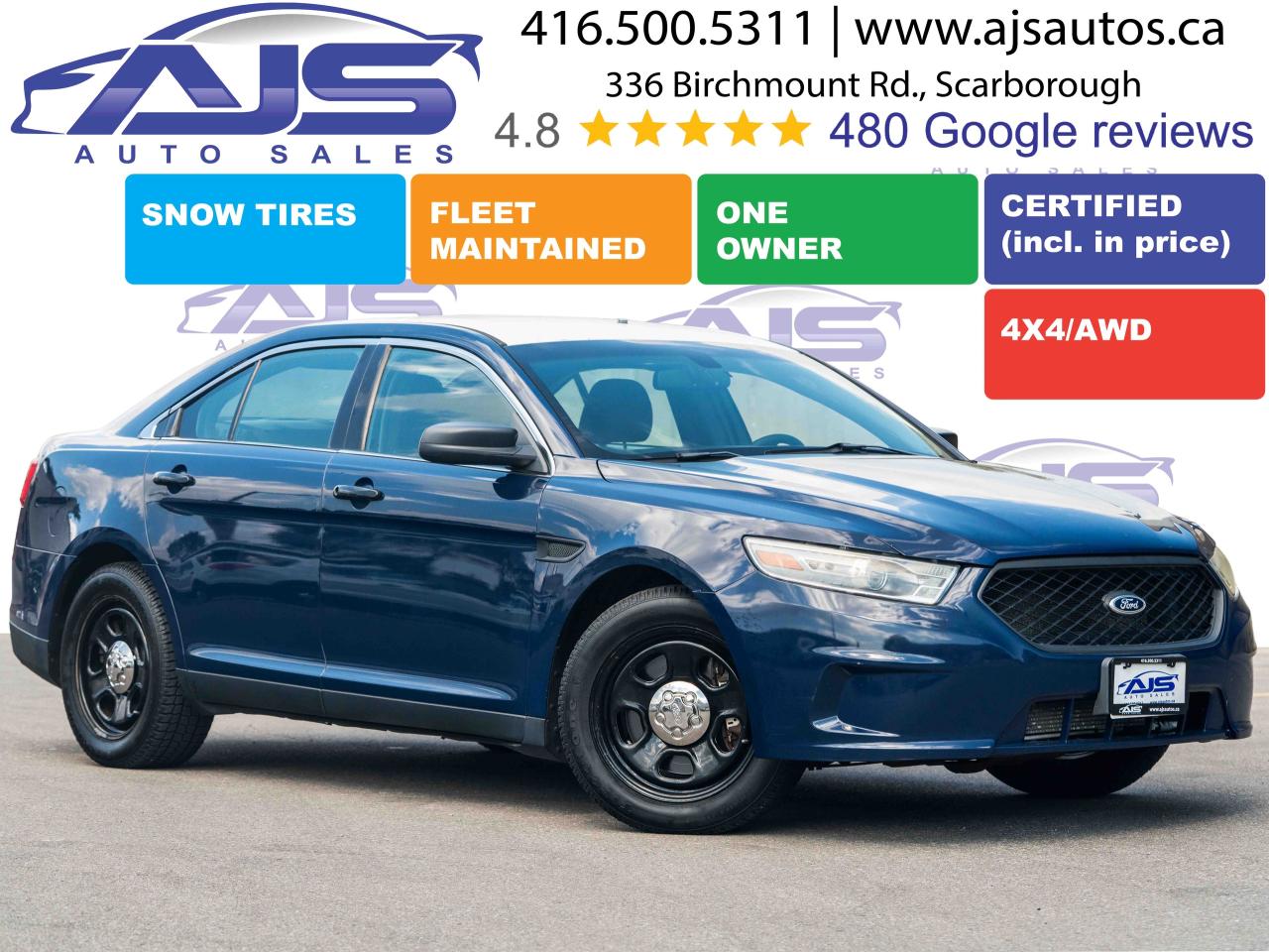 2015 Ford Taurus AWD POLICE INTERCEPTOR SEDAN Photo