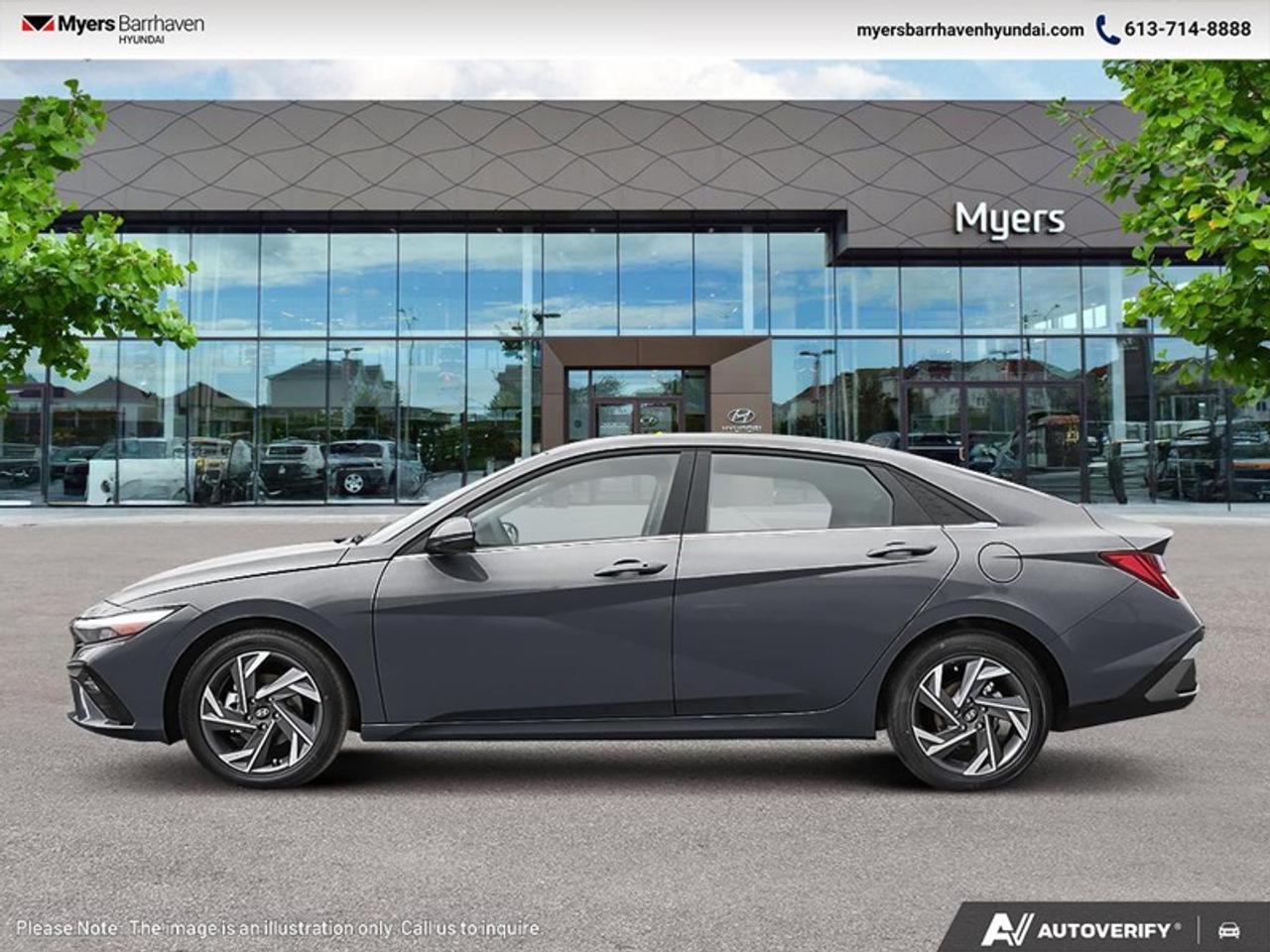 2025 Hyundai Elantra Hybrid Luxury DCT  - Premium Audio - $235 B/W Photo2