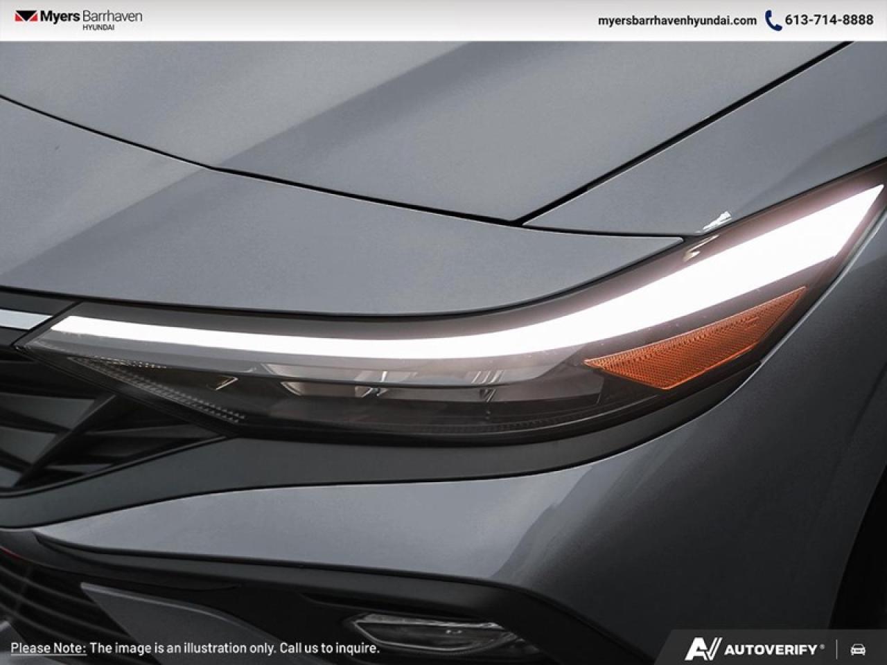 2025 Hyundai Elantra Hybrid Luxury DCT  - Premium Audio - $235 B/W Photo