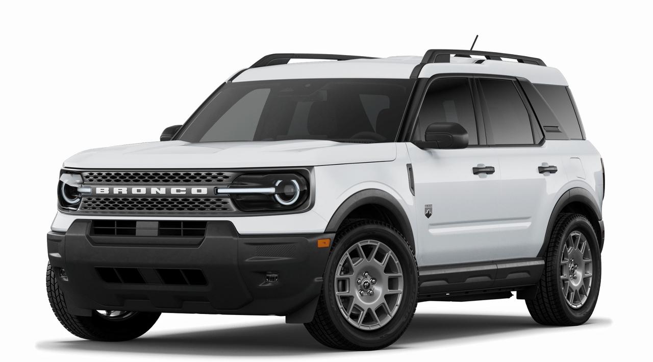 Meet the brand new 2026 Ford Bronco Sport Big Bend at Watford Ford in Watford. Finished in White with an automatic transmission, this SUV is built for drivers who want everyday comfort with true utility. The 2026 Ford Bronco Sport Big Bend brings practical design, confident road manners, and the rugged character that makes every trip feel ready for more.

The 2026 Ford Bronco Sport Big Bend is a smart fit for busy Canadian life. Its upright shape helps with visibility, while its compact footprint makes parking and city driving easier. At the same time, it keeps the adventurous Bronco spirit that shoppers love. This new SUV delivers useful space, simple controls, and a versatile cabin for work, family, and weekend plans.

FEATURES OF THE Bronco Sport Big Bend

»» Standard 4x4 capability for added confidence
»» Automatic transmission for smooth daily driving
»» White exterior with rugged Bronco styling
»» Brand new SUV at Watford Ford

ADVANCED SAFETY FEATURES

»» Advanced driver-assist features help boost confidence
»» High seating position supports better visibility
»» Strong body structure supports occupant protection
»» Rearview camera helps with reversing tasks

PERFORMANCE AND EFFICIENCY

»» Automatic transmission delivers smooth gear changes
»» Turbocharged performance is commonly well balanced
»» Standard four-wheel drive supports changing conditions
»» Compact size helps everyday driving efficiency

COMFORT AND CONVENIENCE

»» Spacious cabin supports daily passenger comfort
»» Four-door access makes entry and exit easy
»» Flexible rear seating helps carry more
»» Practical layout keeps controls within reach

TECHNOLOGY AND CONNECTIVITY

»» User-friendly infotainment supports simple daily use
»» Clear driver displays help reduce distraction
»» Modern connectivity supports phones and media
»» Easy controls simplify trips around town

CARGO SPACE

»» Square rear opening helps load gear
»» Flexible cargo area supports active lifestyles
»» Split-folding rear seat expands usefulness
»» Useful storage design suits daily errands

WHAT OTHER OWNERS LIKE

»» Easy visibility from upright driving position
»» Versatile cargo room for everyday gear
»» Confident winter driving with standard 4x4
»» Practical size for city and highway

The 2026 Ford Bronco Sport Big Bend stands out by keeping things simple and useful. It is designed for people who need a capable SUV without giving up daily comfort. From commuting through Watford to heading out with gear on the weekend, it offers the flexibility many drivers want in one well-rounded package.

If you want a brand new SUV with proven Ford utility, a distinctive design, and practical everyday value, this 2026 Ford Bronco Sport Big Bend deserves your attention. Visit Watford Ford in Watford and see how this White Bronco Sport Big Bend can fit your lifestyle with confidence and ease.

This 2026 Ford Bronco Sport Big Bends VIN is: 3FMCR9BN7TRE09208.<p>Meet the brand new 2026 Ford Bronco Sport Big Bend at Watford Ford in Watford. Finished in White with an automatic transmission</p>
<p> this SUV is built for drivers who want everyday comfort with true utility. The 2026 Ford Bronco Sport Big Bend brings practical design</p>
<p> and the rugged character that makes every trip feel ready for more.

The 2026 Ford Bronco Sport Big Bend is a smart fit for busy Canadian life. Its upright shape helps with visibility</p>
<p> and weekend plans.

FEATURES OF THE Bronco Sport Big Bend

»» Standard 4x4 capability for added confidence
»» Automatic transmission for smooth daily driving
»» White exterior with rugged Bronco styling
»» Brand new SUV at Watford Ford

ADVANCED SAFETY FEATURES

»» Advanced driver-assist features help boost confidence
»» High seating position supports better visibility
»» Strong body structure supports occupant protection
»» Rearview camera helps with reversing tasks

PERFORMANCE AND EFFICIENCY

»» Automatic transmission delivers smooth gear changes
»» Turbocharged performance is commonly well balanced
»» Standard four-wheel drive supports changing conditions
»» Compact size helps everyday driving efficiency

COMFORT AND CONVENIENCE

»» Spacious cabin supports daily passenger comfort
»» Four-door access makes entry and exit easy
»» Flexible rear seating helps carry more
»» Practical layout keeps controls within reach

TECHNOLOGY AND CONNECTIVITY

»» User-friendly infotainment supports simple daily use
»» Clear driver displays help reduce distraction
»» Modern connectivity supports phones and media
»» Easy controls simplify trips around town

CARGO SPACE

»» Square rear opening helps load gear
»» Flexible cargo area supports active lifestyles
»» Split-folding rear seat expands usefulness
»» Useful storage design suits daily errands

WHAT OTHER OWNERS LIKE

»» Easy visibility from upright driving position
»» Versatile cargo room for everyday gear
»» Confident winter driving with standard 4x4
»» Practical size for city and highway

The 2026 Ford Bronco Sport Big Bend stands out by keeping things simple and useful. It is designed for people who need a capable SUV without giving up daily comfort. From commuting through Watford to heading out with gear on the weekend</p>
<p> it offers the flexibility many drivers want in one well-rounded package.

If you want a brand new SUV with proven Ford utility</p>
<p> this 2026 Ford Bronco Sport Big Bend deserves your attention. Visit Watford Ford in Watford and see how this White Bronco Sport Big Bend can fit your lifestyle with confidence and ease.

This 2026 Ford Bronco Sport Big Bends VIN is: 3FMCR9BN7TRE09208.</p>