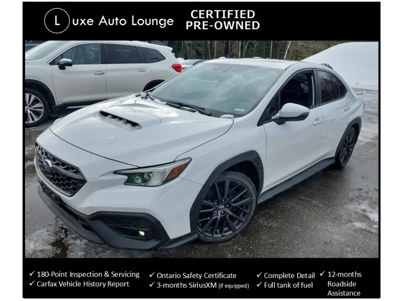 2023 Subaru WRX Sport-tech SUNROOF, NAV, HARMAN KARDON STEREO!