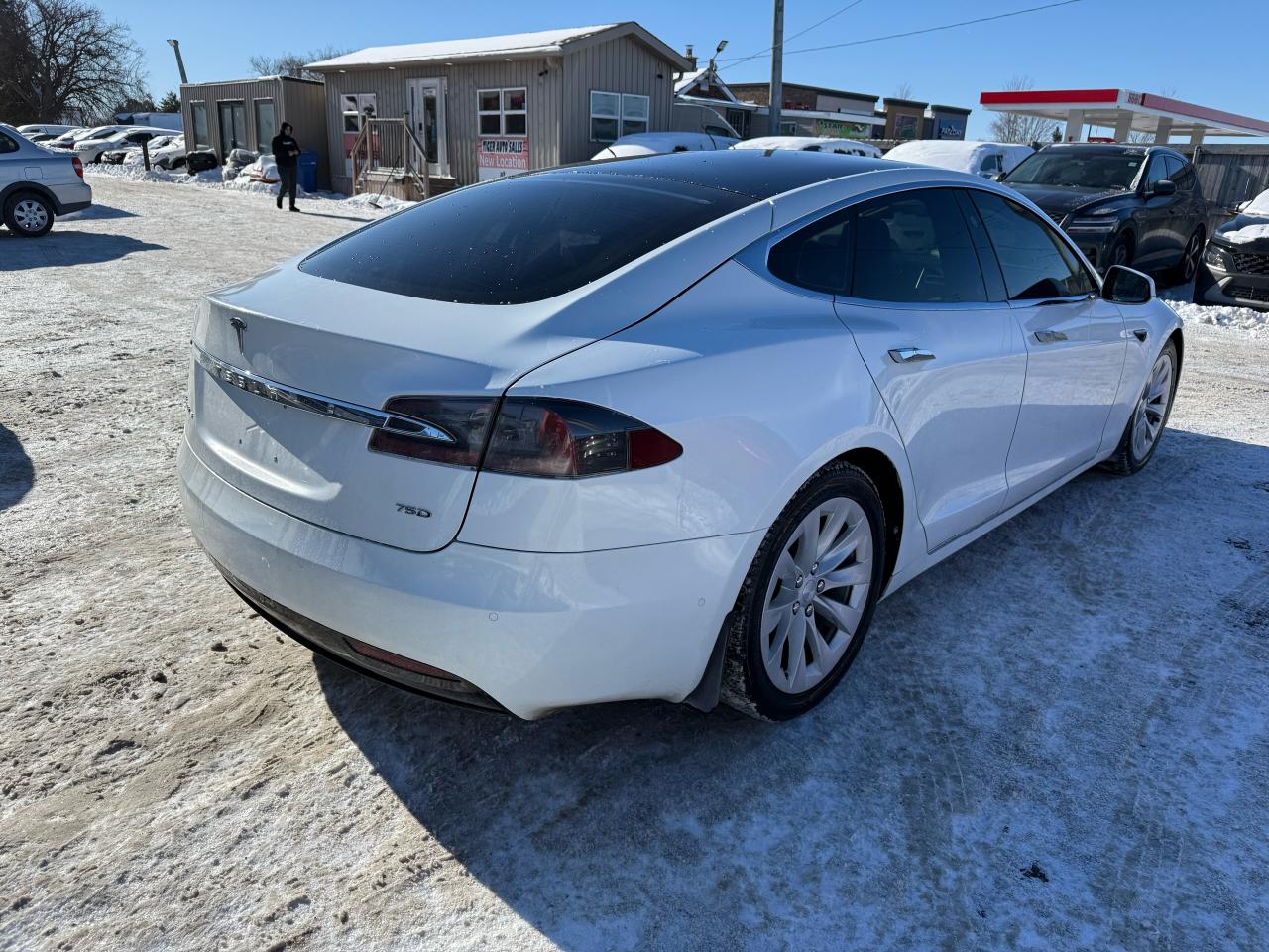 2017 Tesla Model S 75D, AWD, FULL SELF DRIVING INCLUDED, CERTIFIED Photo