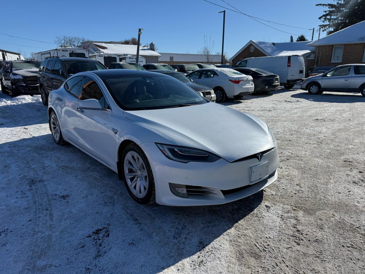 2017 Tesla Model S 75D, AWD, FULL SELF DRIVING INCLUDED, CERTIFIED Photo