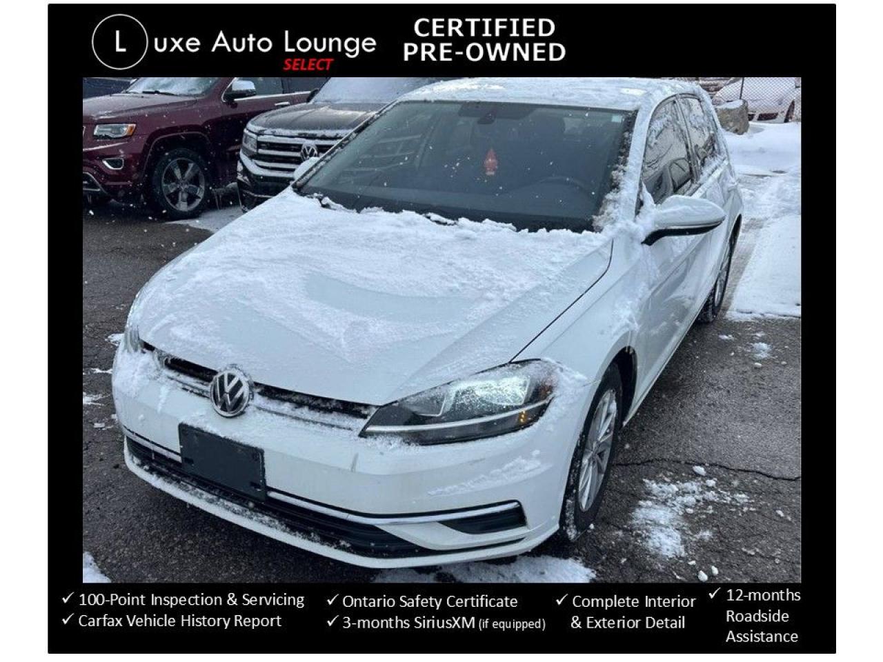 2019 Volkswagen Golf Comfortline AUTO, HEATED SEATS, BACK-UP CAMERA!!