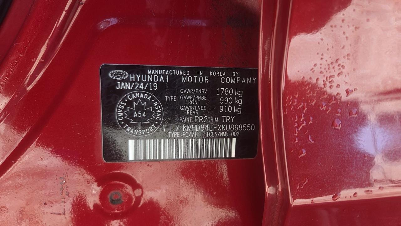 2019 Hyundai Elantra PREFERRED, SEDAN, AUTO, 4 CYL, ALLOYS, CERTIFIED Photo