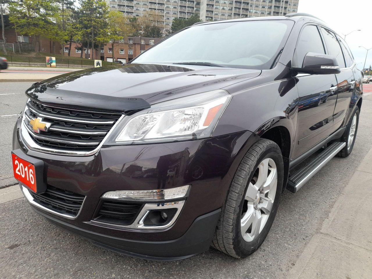 2016 Chevrolet Traverse LT-7 SEATS-ONLY 124K- BK UP CAM-USB-ALLOYS Photo2