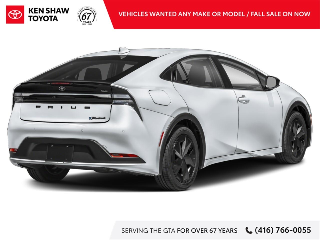 2026 Toyota Prius Plug-In Hybrid SE 5dr Hatchback Photo