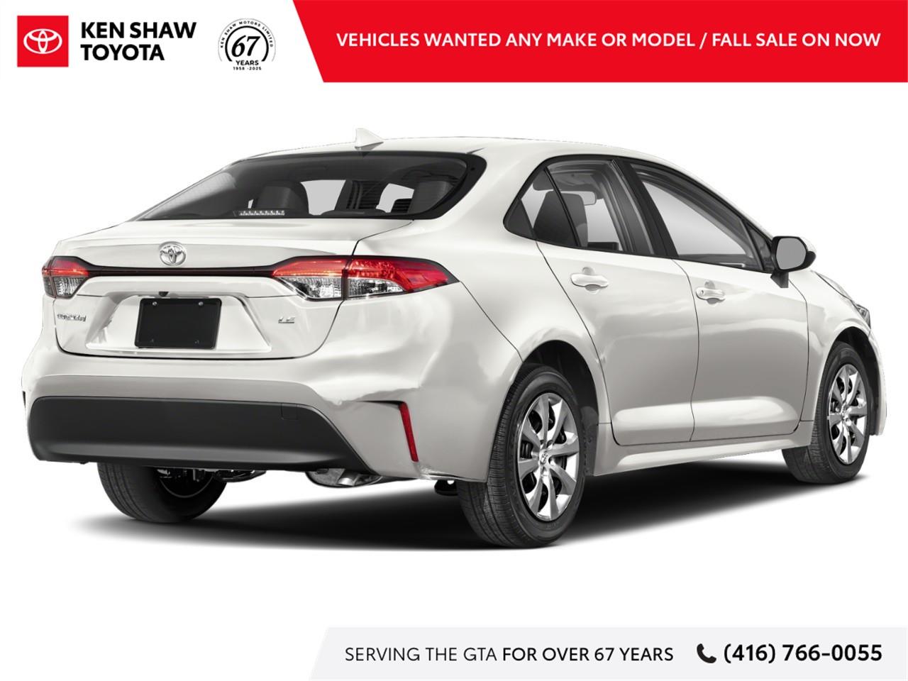 2026 Toyota Corolla LE 4DR SEDAN Photo