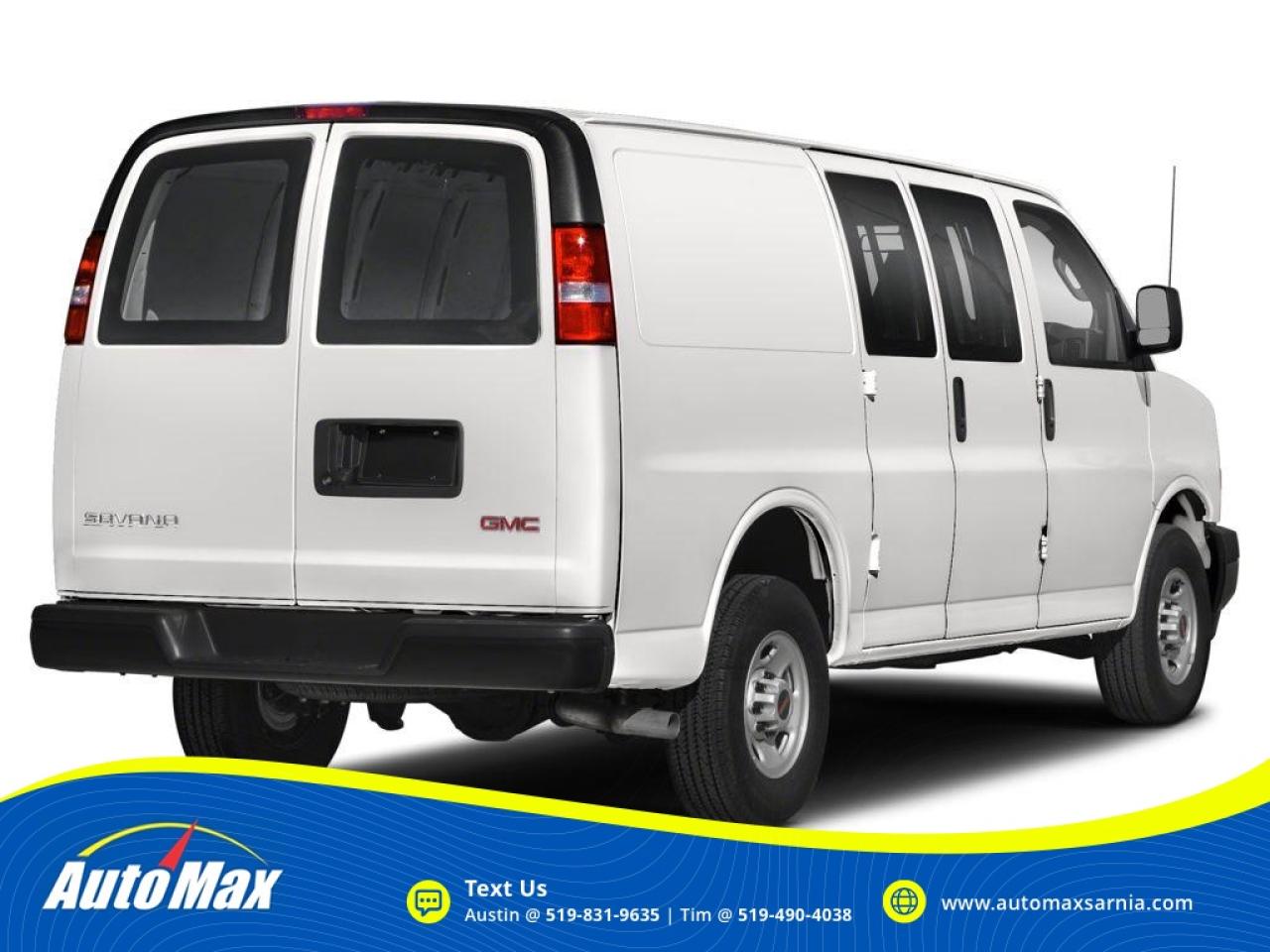2019 GMC Savana 2500 Work Van Rear-Wheel Drive Cargo Van Photo2