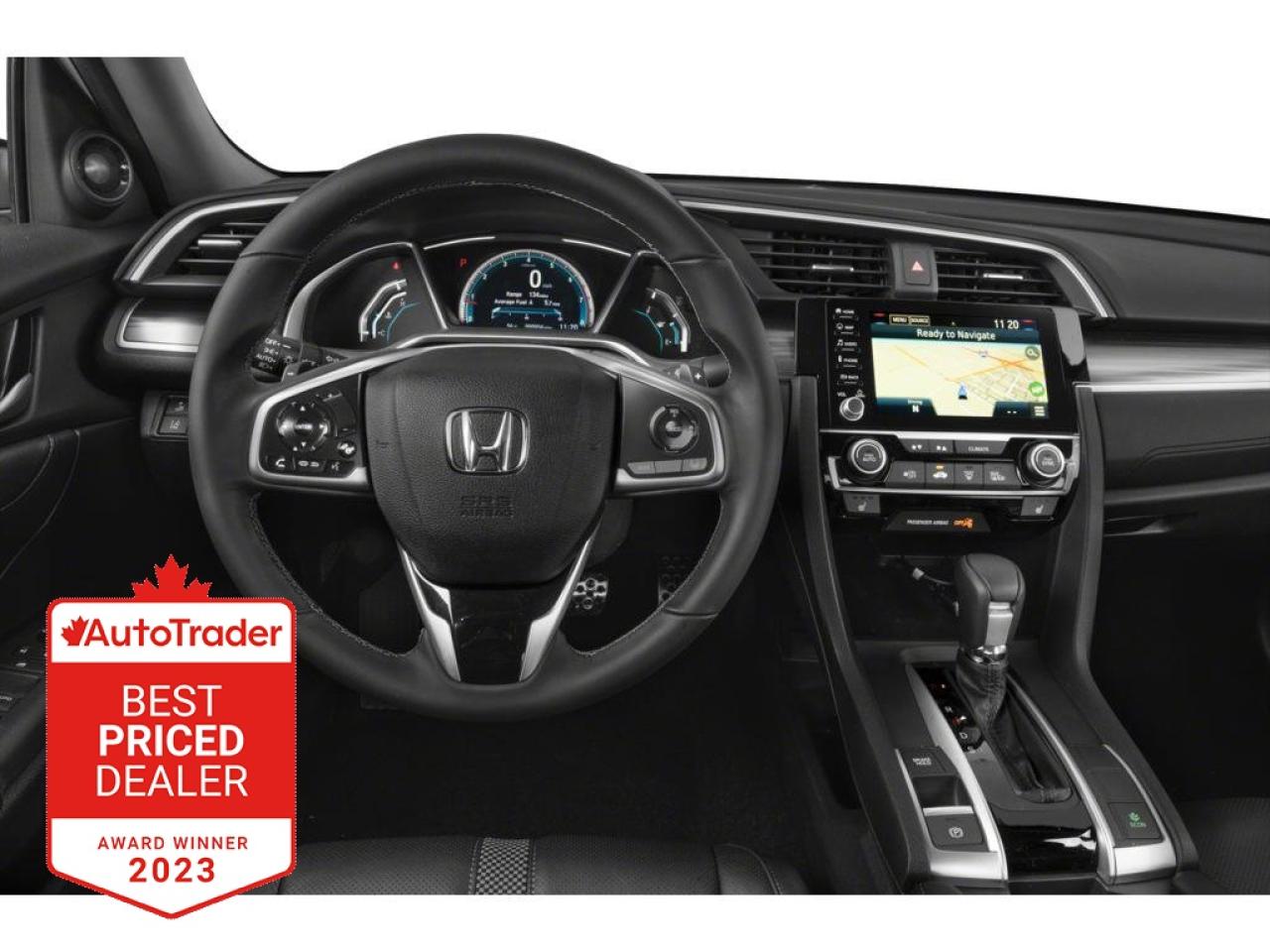 2019 Honda Civic Touring (CVT) 4dr Sedan Photo3