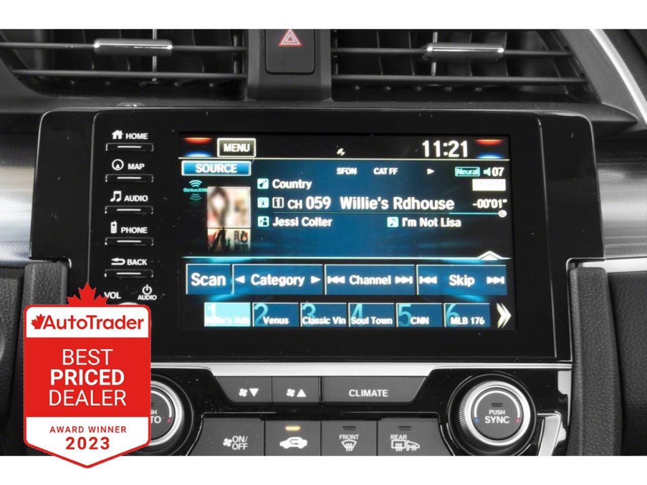 2019 Honda Civic Touring (CVT) 4dr Sedan Photo