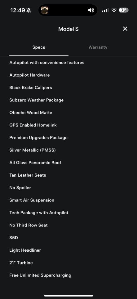 2015 Tesla Model S  Photo