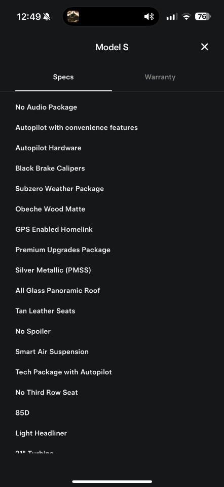 2015 Tesla Model S  Photo