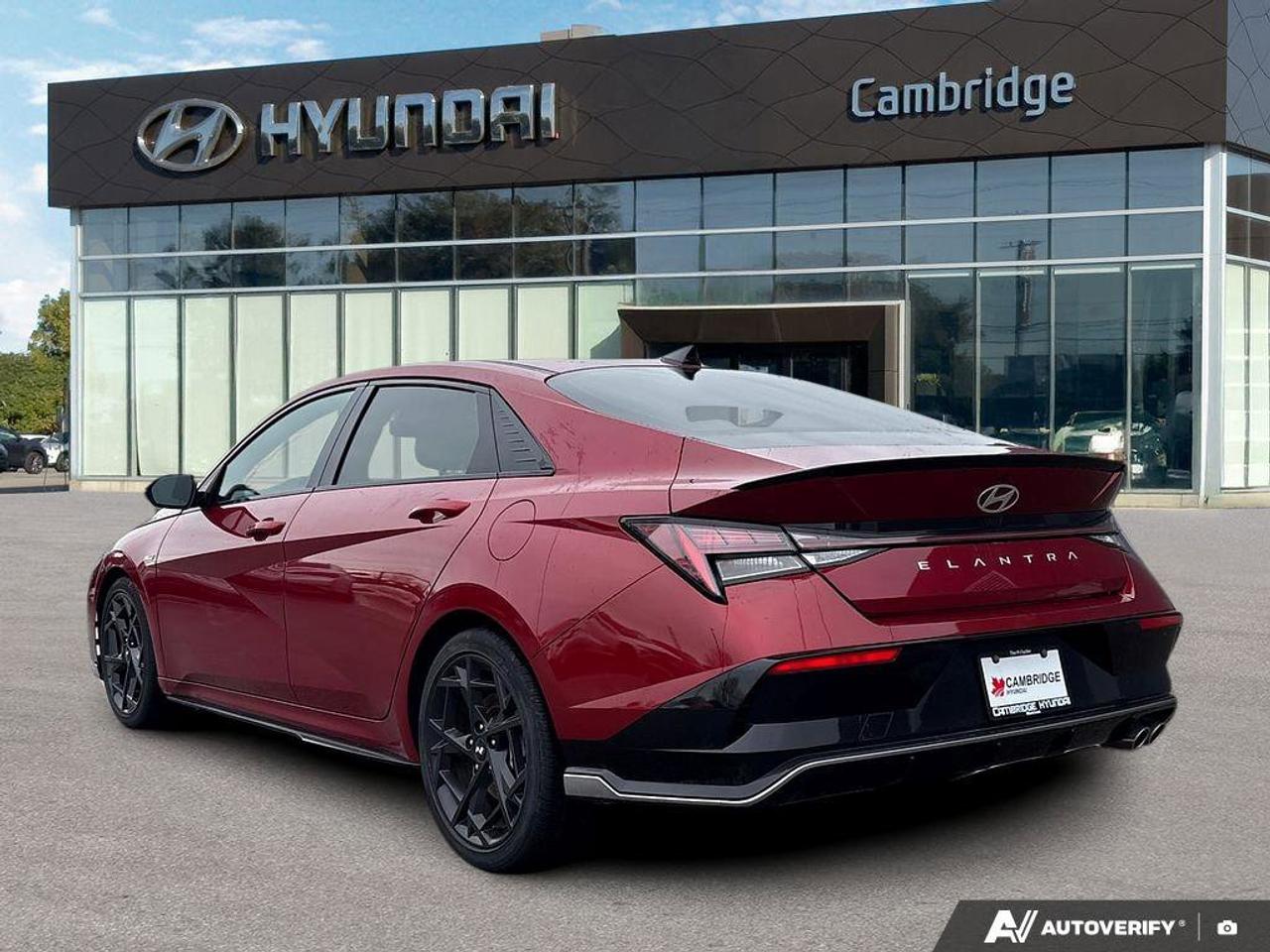 2025 Hyundai Elantra N Line Ultimate   CLEAN CARFAX   ONE OWNER   SUNRO Photo