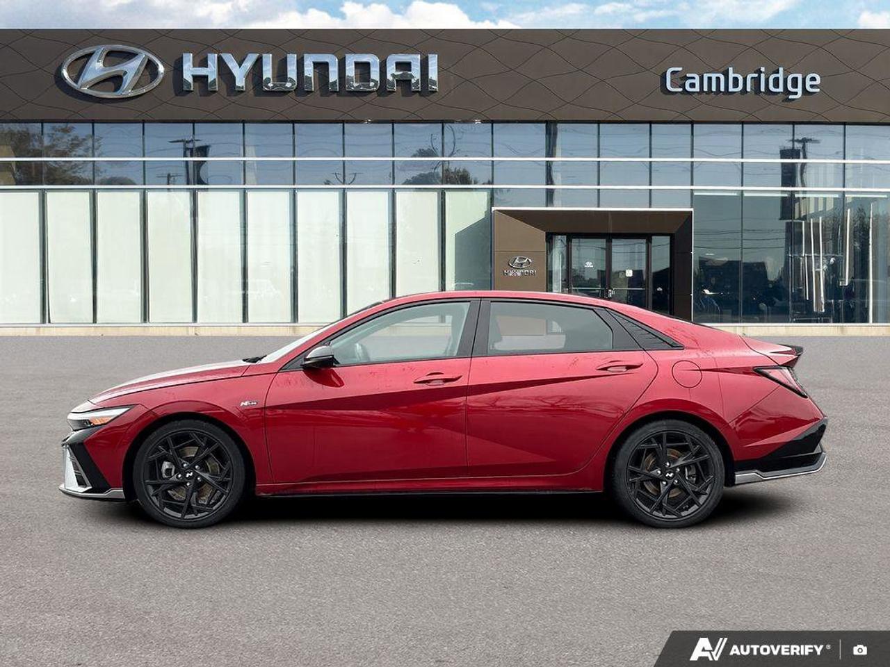 2025 Hyundai Elantra N Line Ultimate   CLEAN CARFAX   ONE OWNER   SUNRO Photo