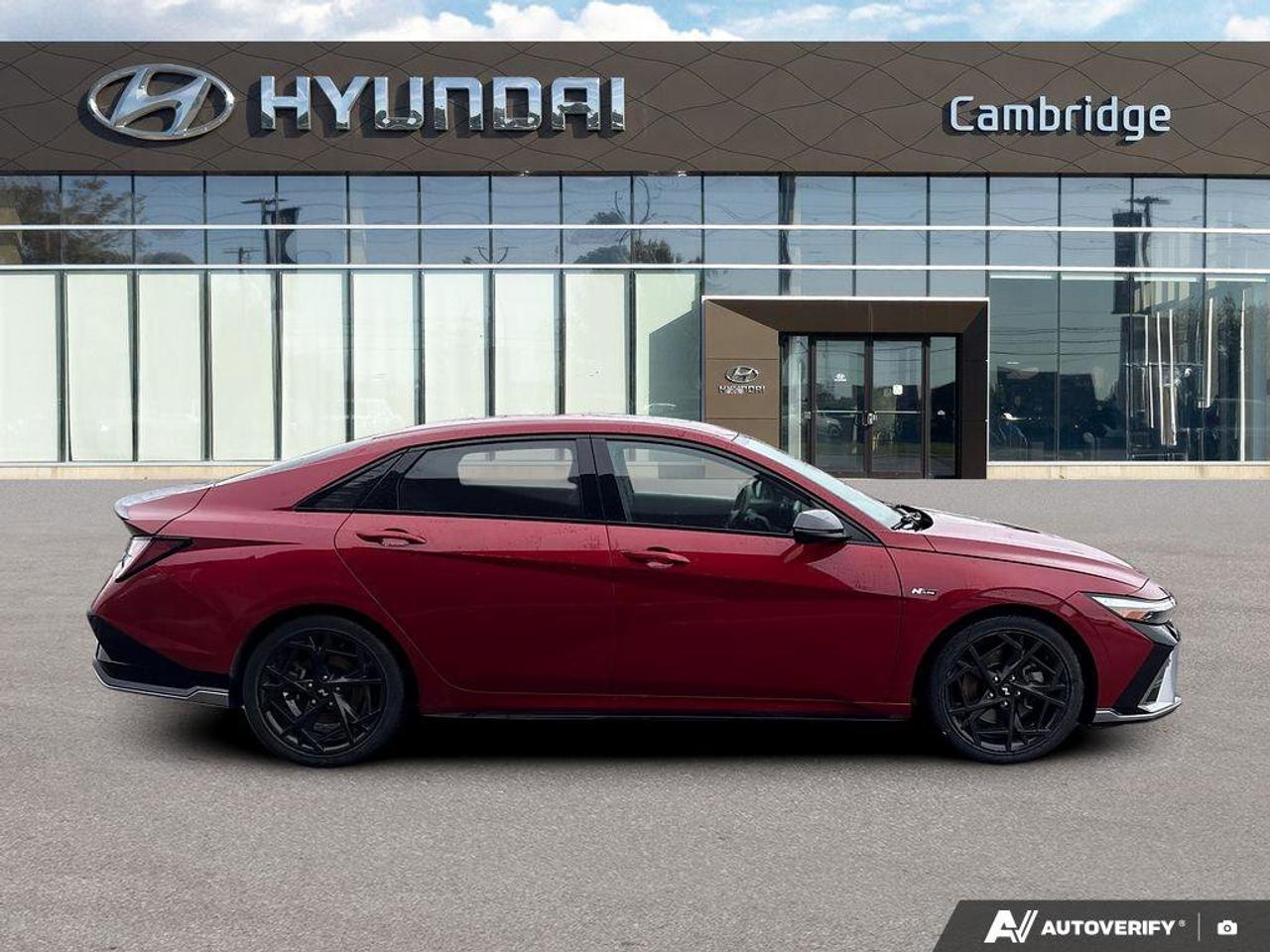 2025 Hyundai Elantra N Line Ultimate   CLEAN CARFAX   ONE OWNER   SUNRO Photo