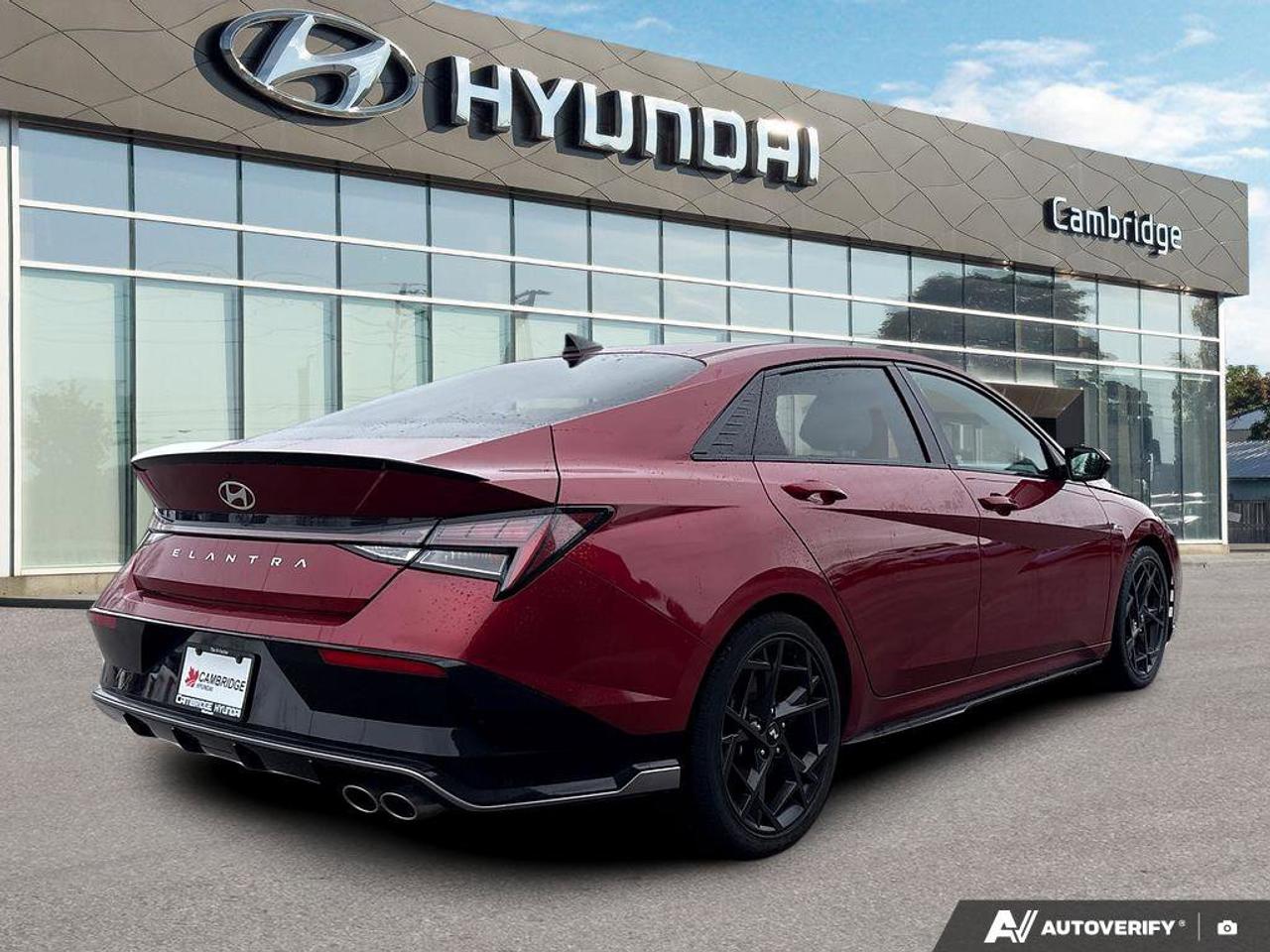 2025 Hyundai Elantra N Line Ultimate   CLEAN CARFAX   ONE OWNER   SUNRO Photo