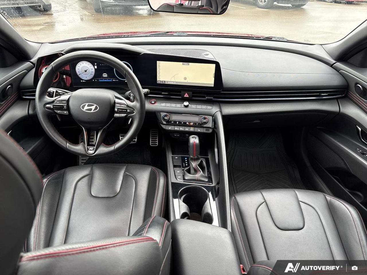 2025 Hyundai Elantra N Line Ultimate   CLEAN CARFAX   ONE OWNER   SUNRO Photo