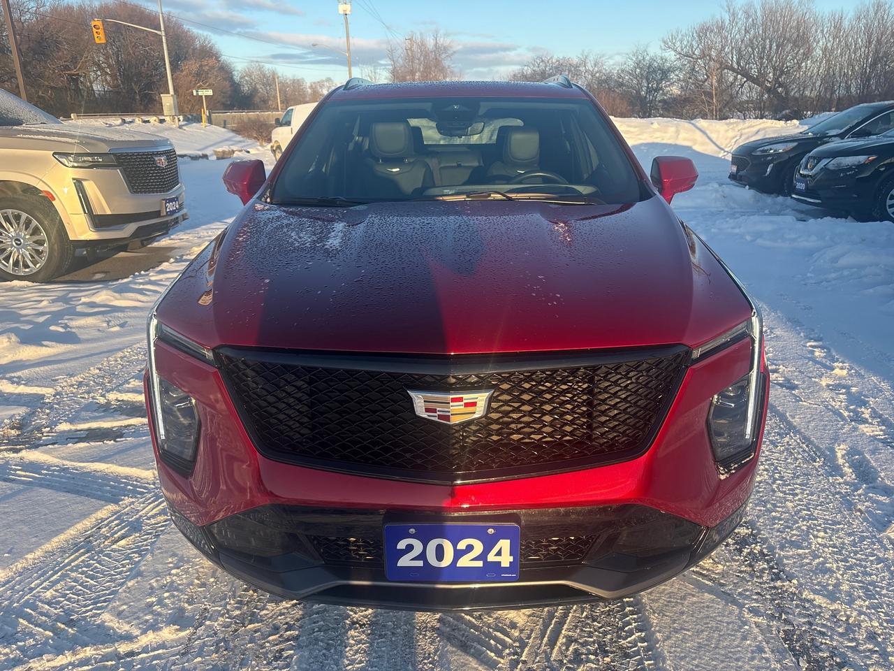 2024 Cadillac XT4 Sport AWd + Sunroof + Tech Pkg + Winters + 1 Owner Photo