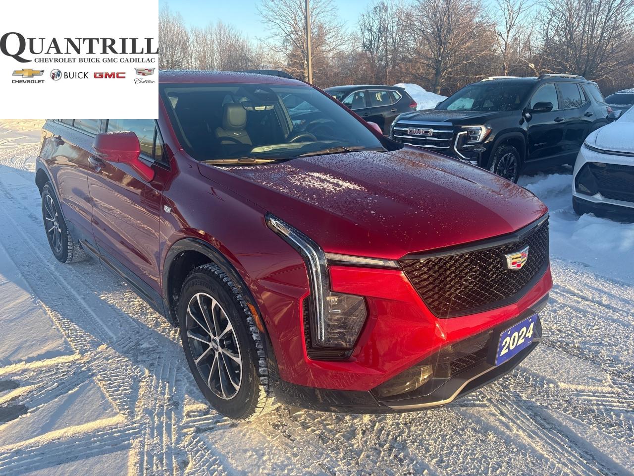 2024 Cadillac XT4 Sport AWd + Sunroof + Tech Pkg + Winters + 1 Owner Photo0