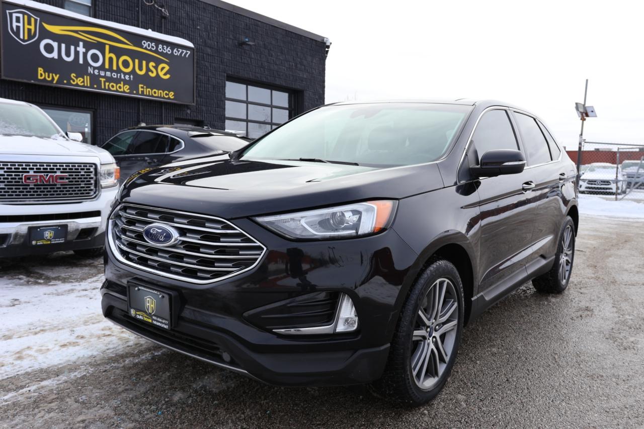 2019 Ford Edge TITANIUM-AWD-R STARTER/NAV/LEATHER/PANOROOF/B CAM/ Photo