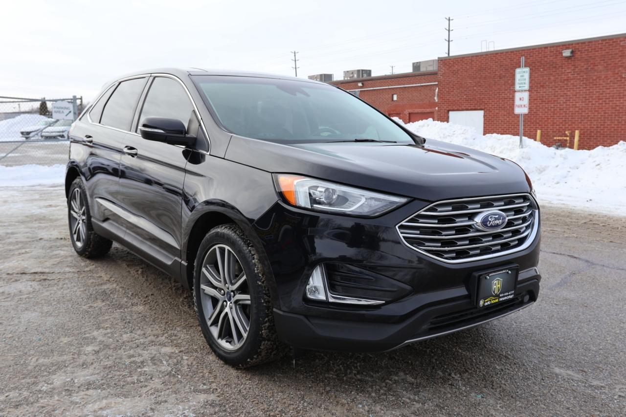 2019 Ford Edge TITANIUM-AWD-R STARTER/NAV/LEATHER/PANOROOF/B CAM/ Photo