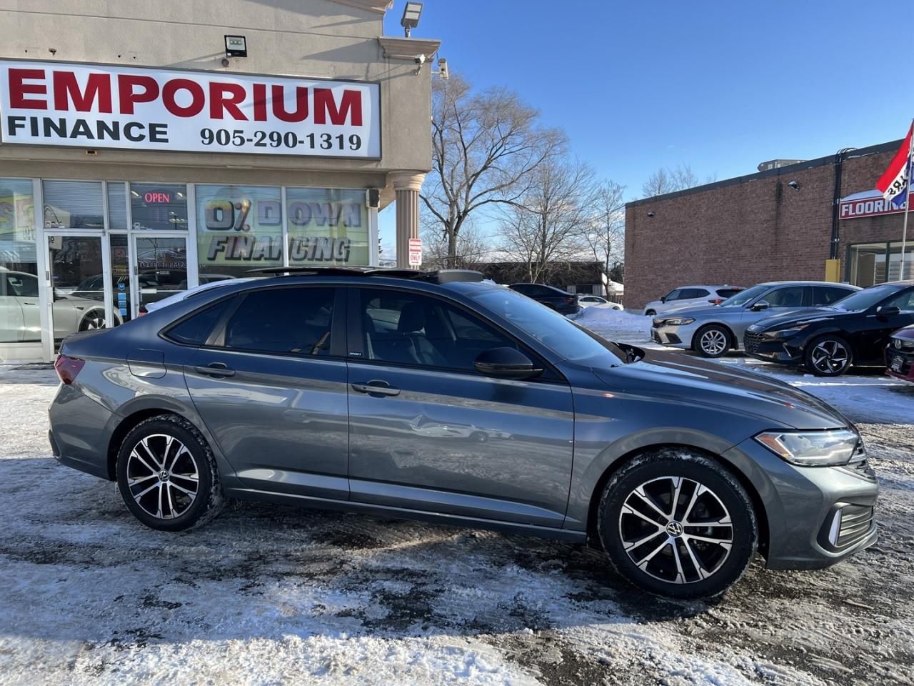 2023 Volkswagen Jetta Comfortline Sport   Htd Steering   Sunroof   Leath Photo3
