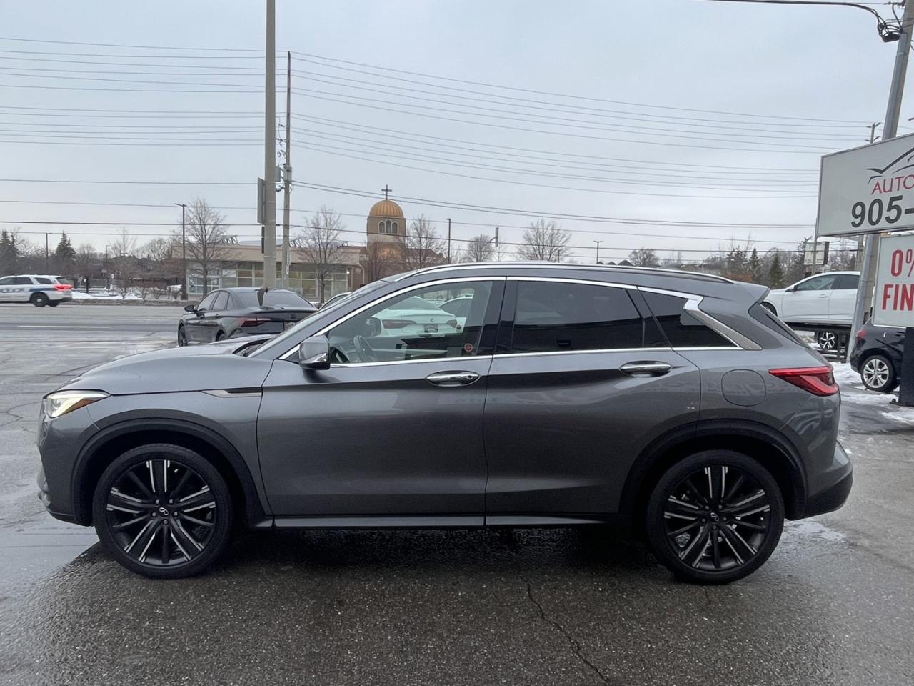 2021 Infiniti QX50 LUXE I LINE AWD   Leather   PRO PILOT   Sunroof Photo2