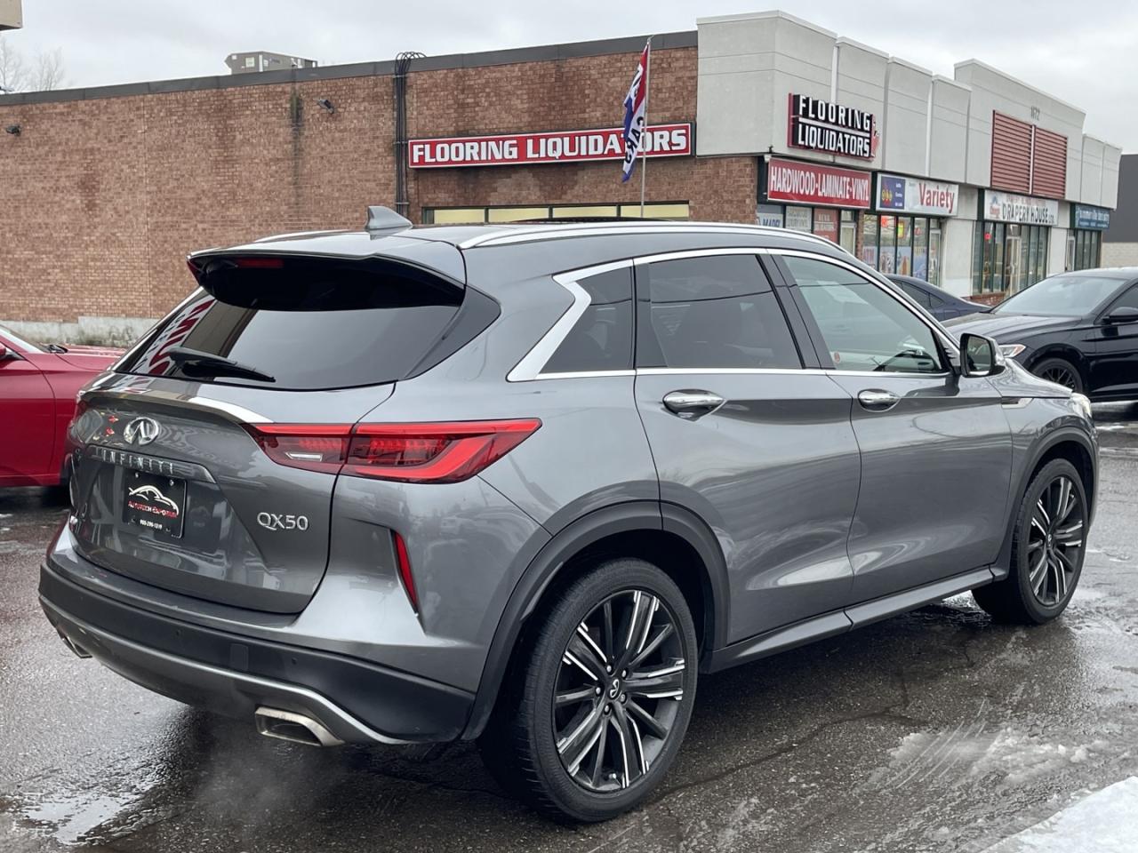 2021 Infiniti QX50 LUXE I LINE AWD   Leather   PRO PILOT   Sunroof Photo