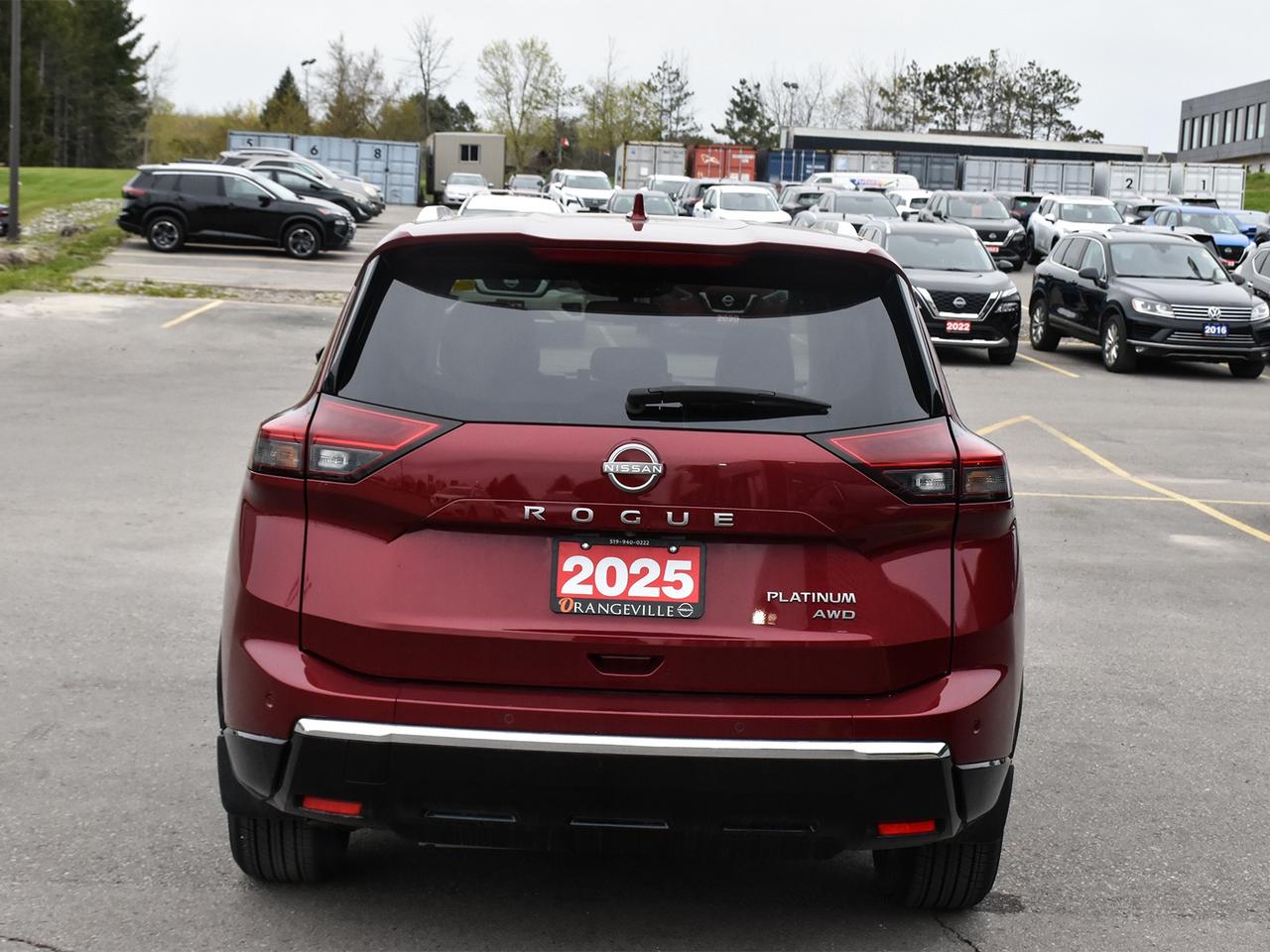 2025 Nissan Rogue Platinum  - Certified - HUD Photo