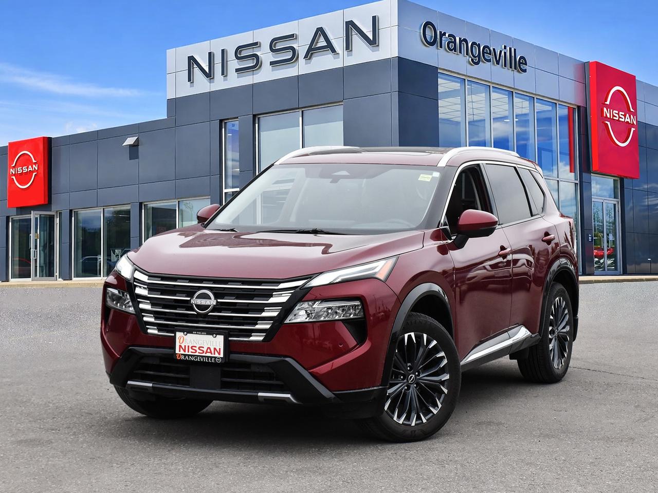 2025 Nissan Rogue Platinum  - Certified - HUD Photo