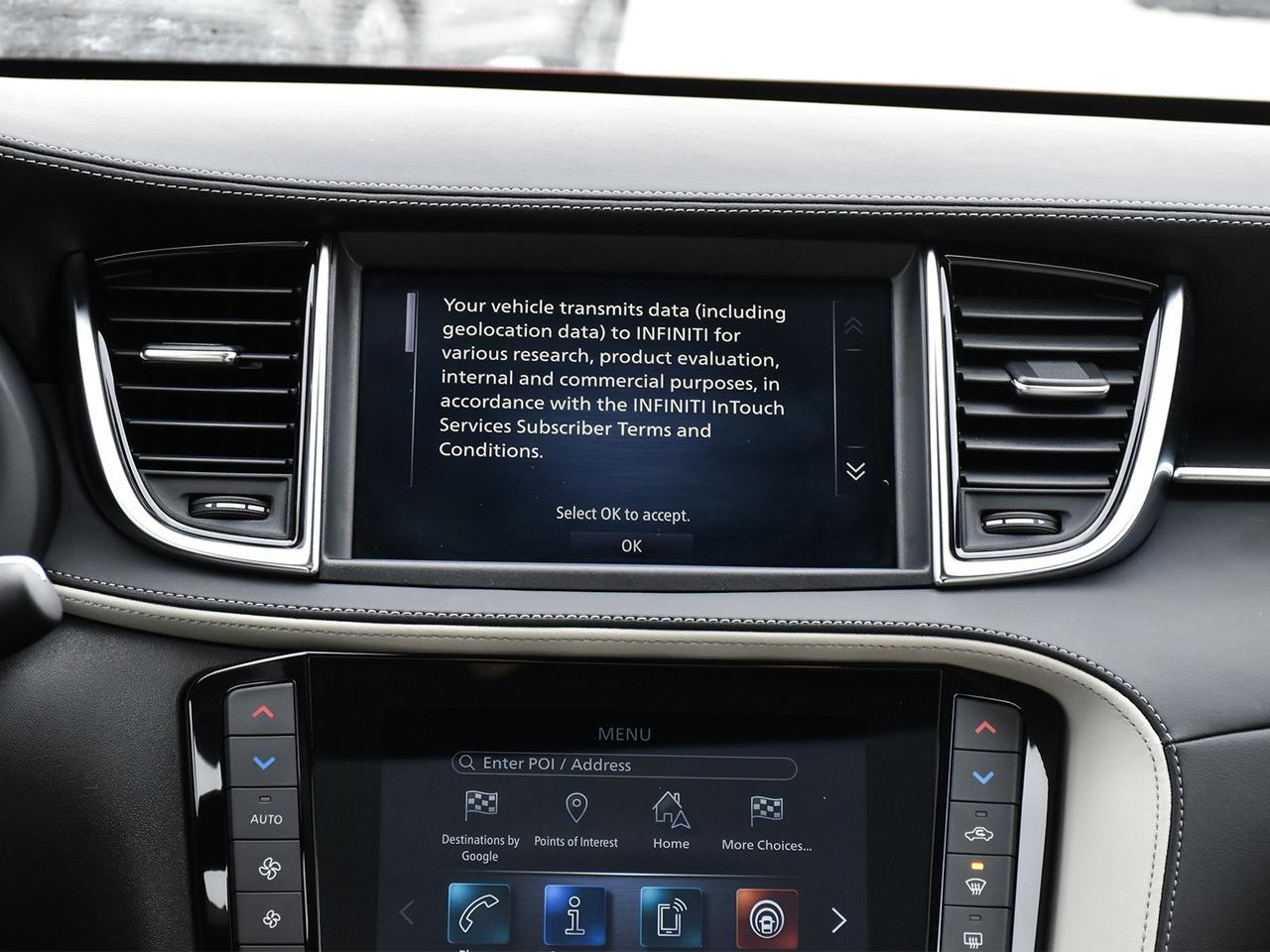 2025 Infiniti QX55 SENSORY  - HUD -  Navigation Photo