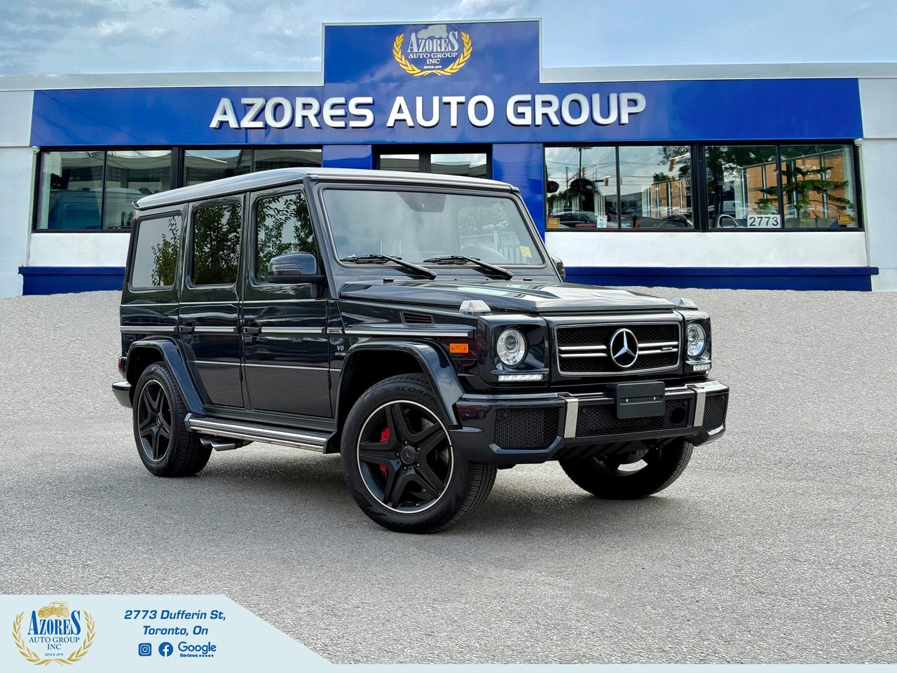 2018 Mercedes-Benz G-Class AMG G 63 4MATIC AWD FullyLoaded CleanCarfax LowKMs Photo0