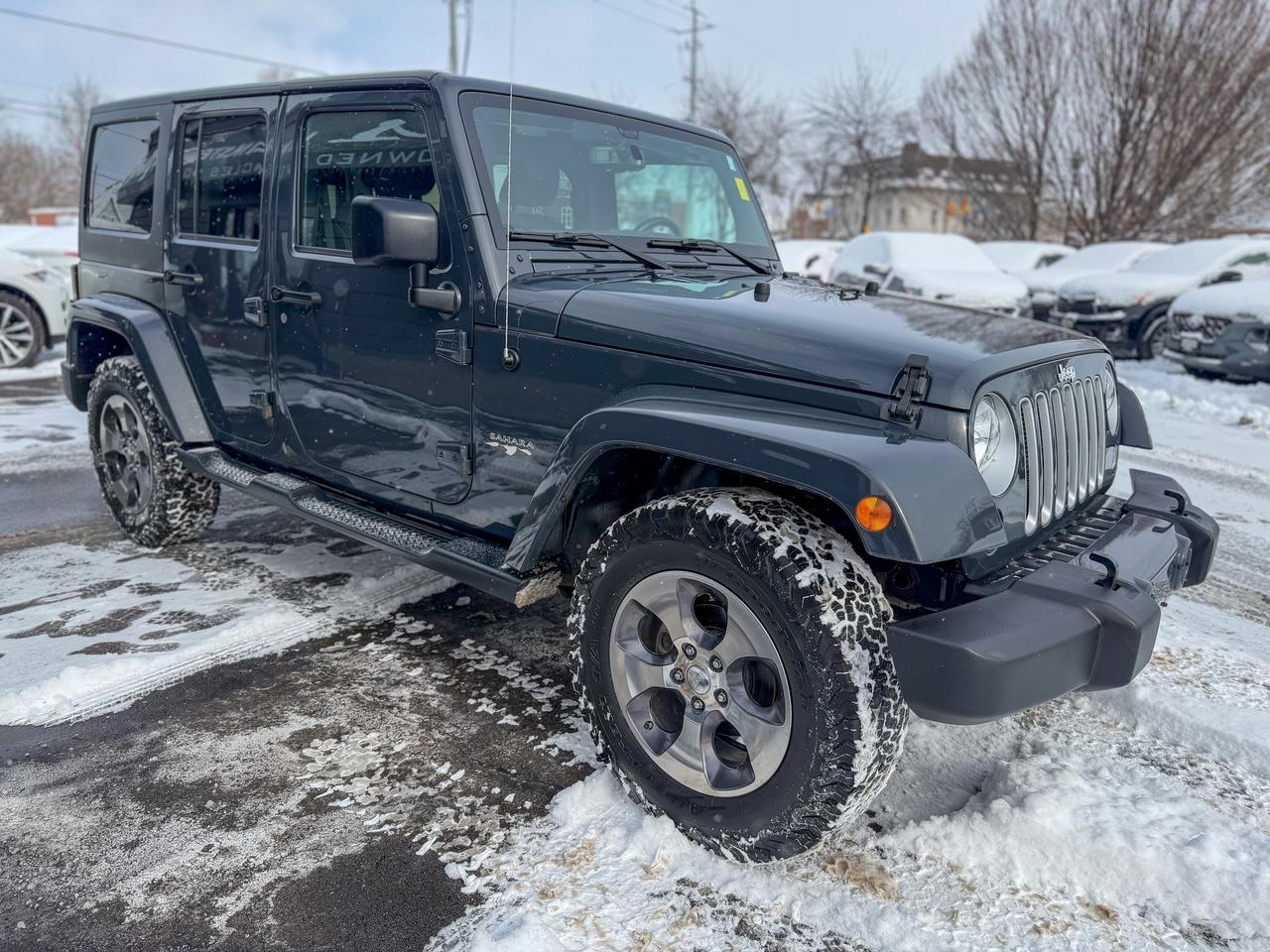 2016 Jeep WRANGLER UNLIMITED Sahara-4WD/HARDTOP/1 OWNER/NAVI/REMOTE/LOW KM Photo