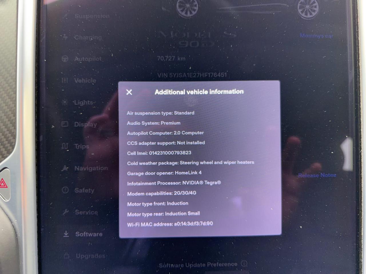 2017 Tesla Model S 90D AWD Photo