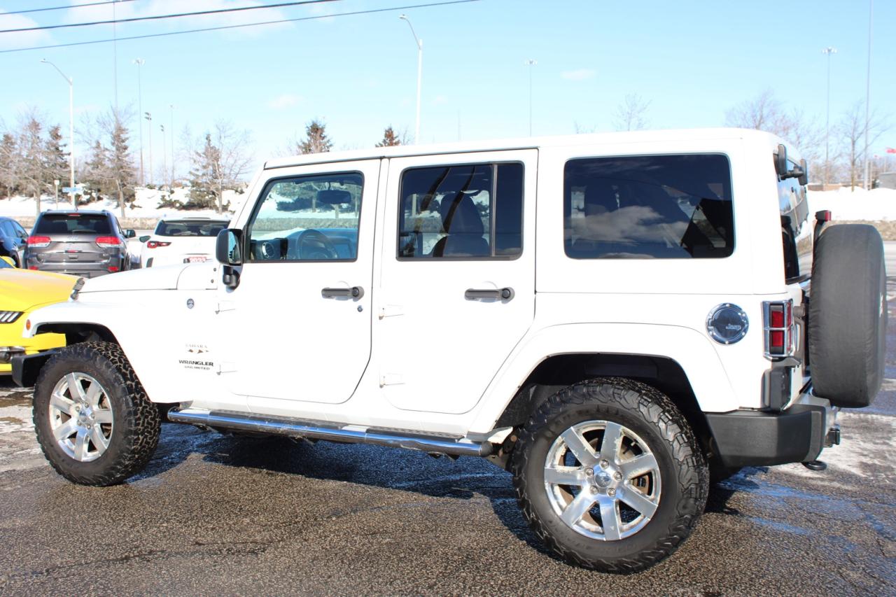2016 Jeep Wrangler Unlimited Sahara 4WD Brown Leather Safety Certifie Photo4