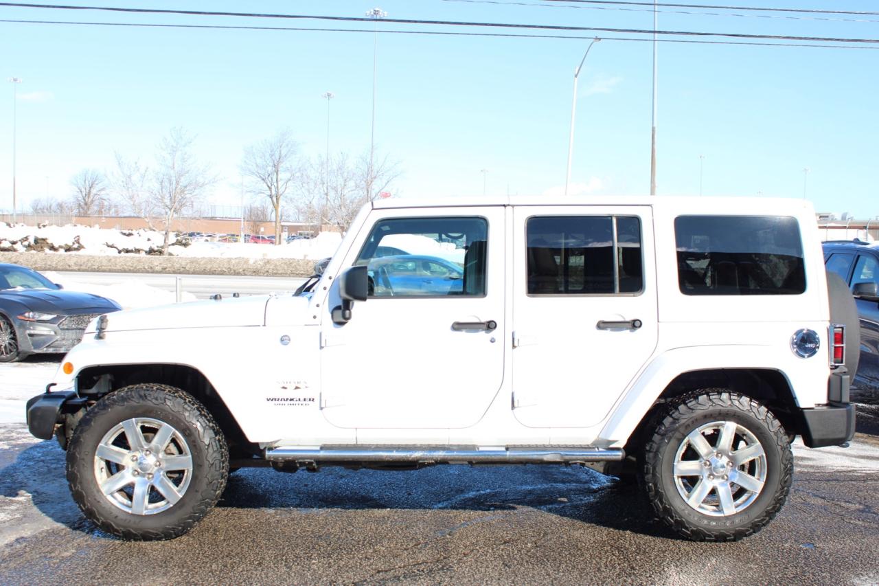 2016 Jeep Wrangler Unlimited Sahara 4WD Brown Leather Safety Certifie Photo3