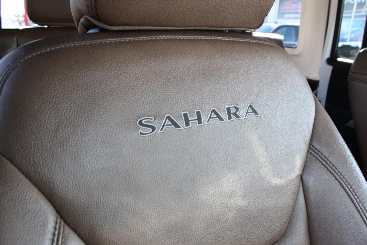 2016 Jeep Wrangler Unlimited Sahara 4WD Brown Leather Safety Certifie Photo