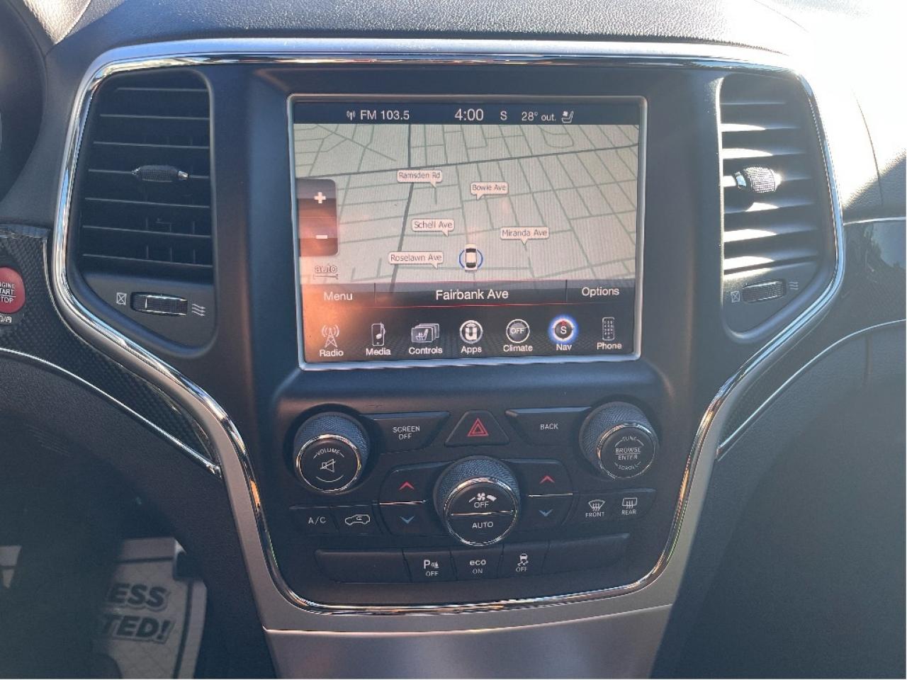 2016 Jeep Grand Cherokee SRT BROWN INT CERTIFIED Photo