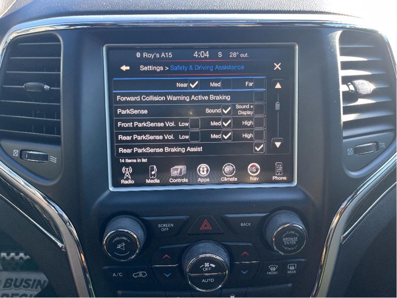 2016 Jeep Grand Cherokee SRT BROWN INT CERTIFIED Photo